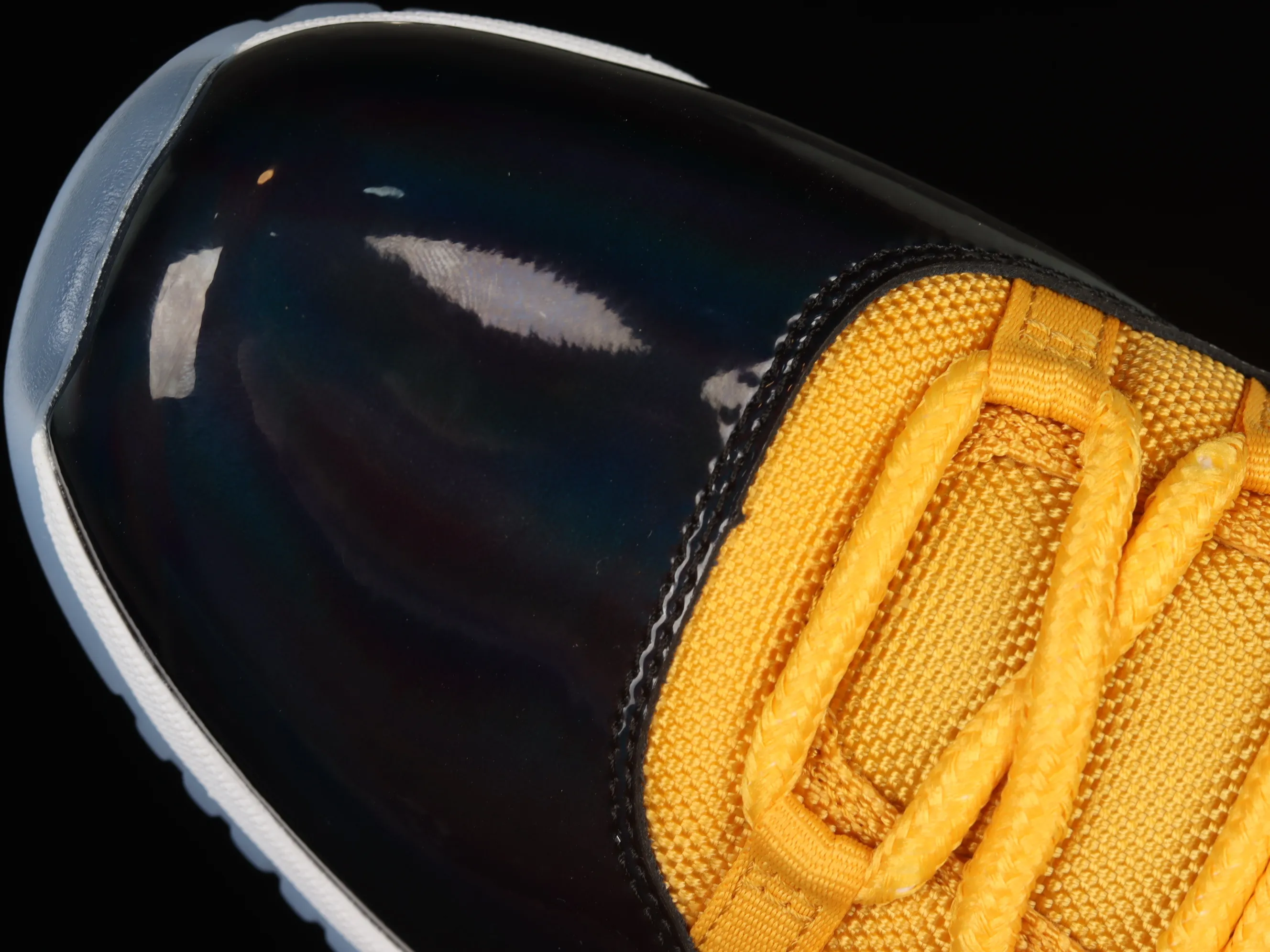 All categories Air Jordan Jordan series basketball shoes Air Jordan 11 pure original version Air Jordan 11 Retro "Black Yellow" AJ11 Joe 11 black yellow CT8012-118